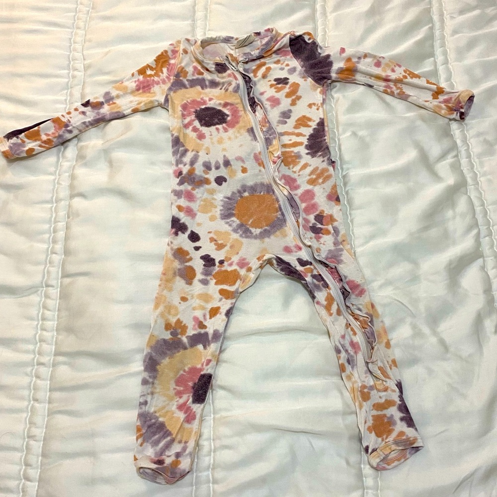 Spearmint Love 18-24 months footless zippered romper